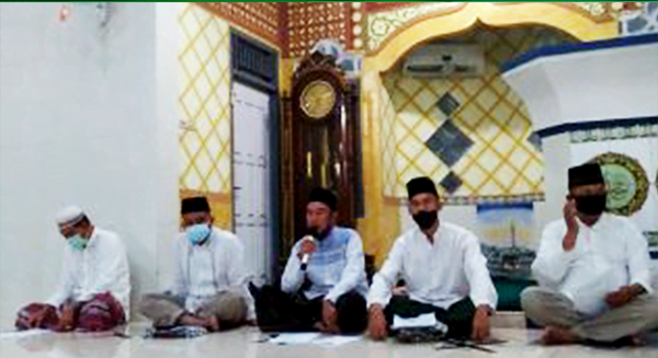 Masjid Syuro & MWCNU Babat Toman Menggelar Istighosyah Menjelang pergantian tahun 2021