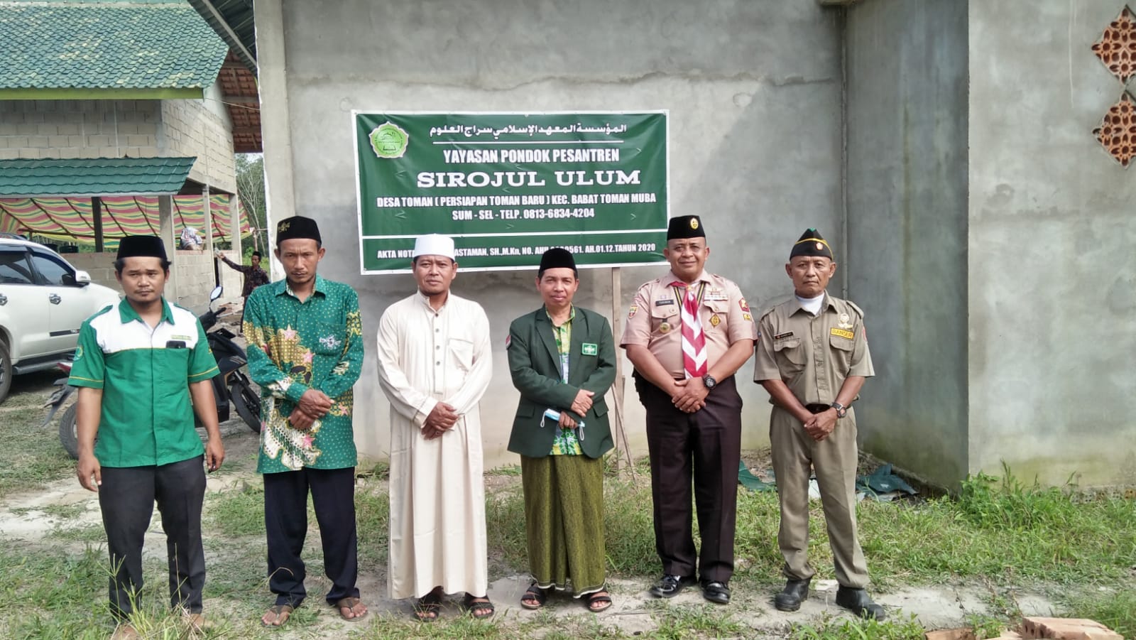 Ketua PCNU Muba silaturahim di Ponpes Sirojul Ulum Babat Toman