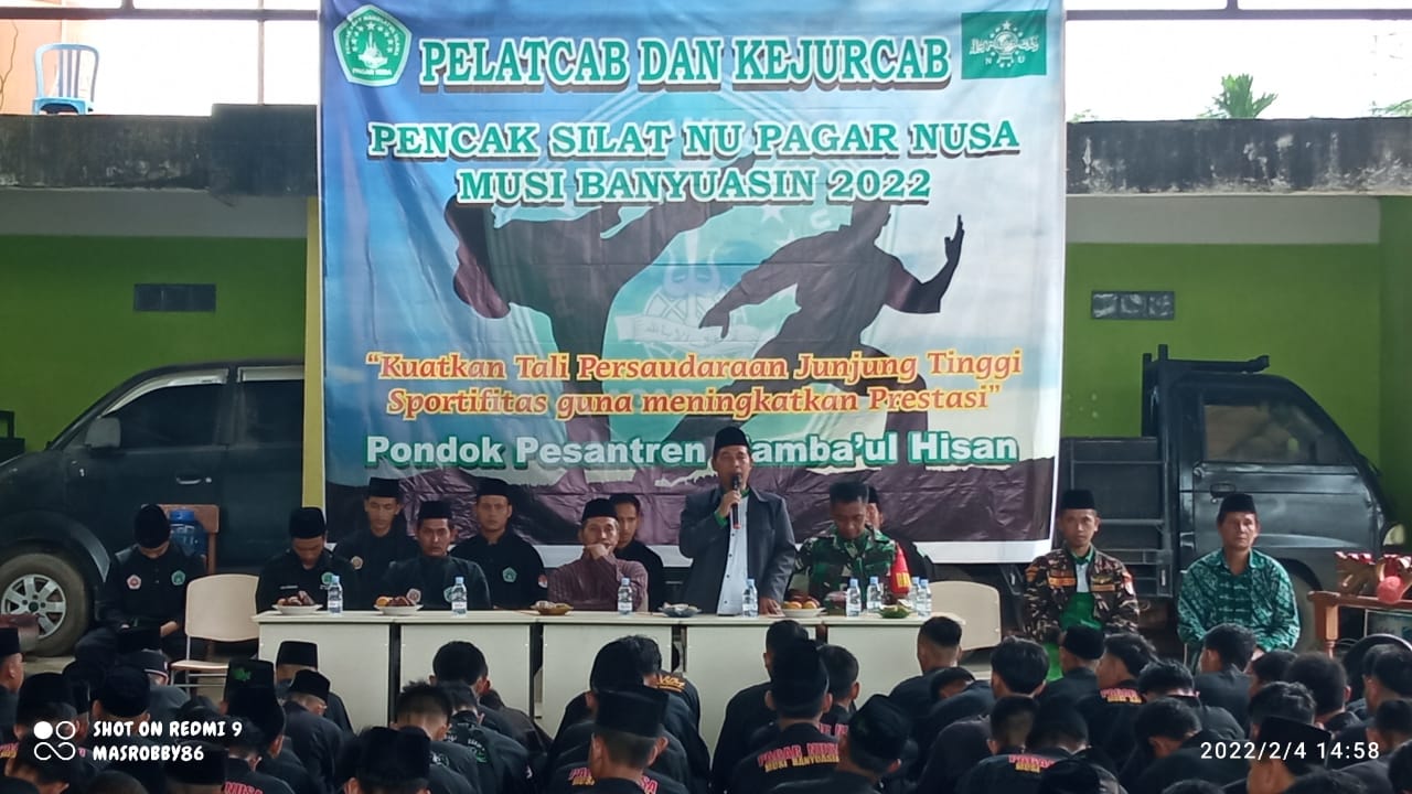 KH Jazuli Membuka Pelatcab dan Kejurcab Pagar Nusa KH Jazuli Membuka Pelatcab dan Kejurcab Pagar Nusa