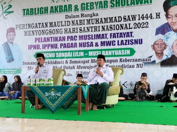 MWCNU Sungai Lilin Sukses Gelar Tablig Akbar