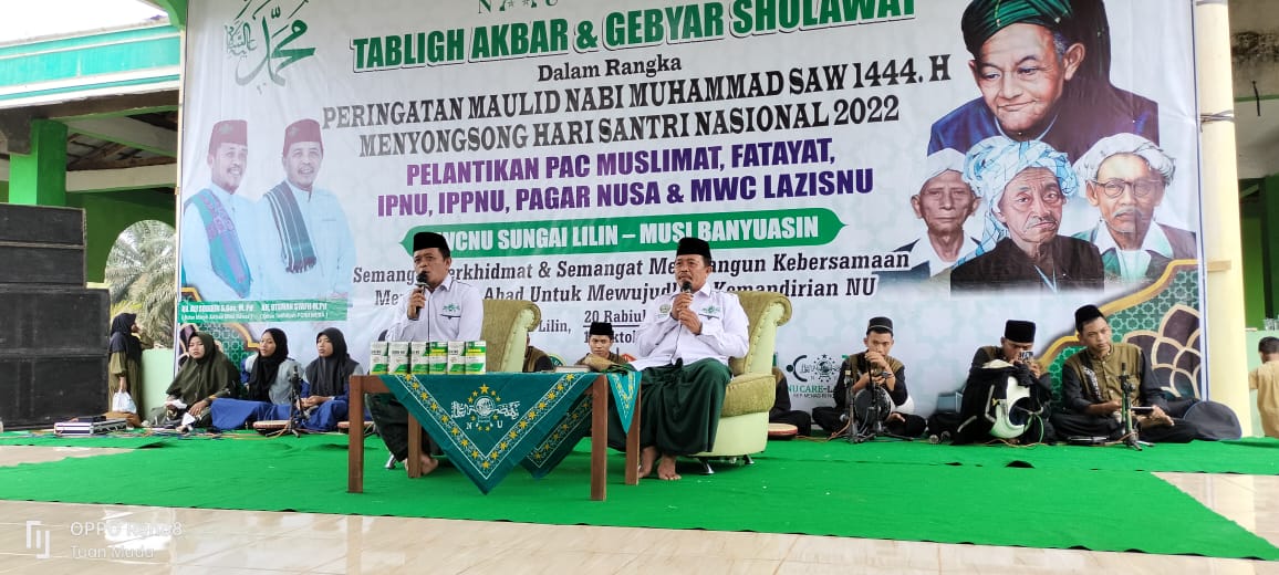 MWCNU Sungai Lilin Sukses Gelar Tablig Akbar