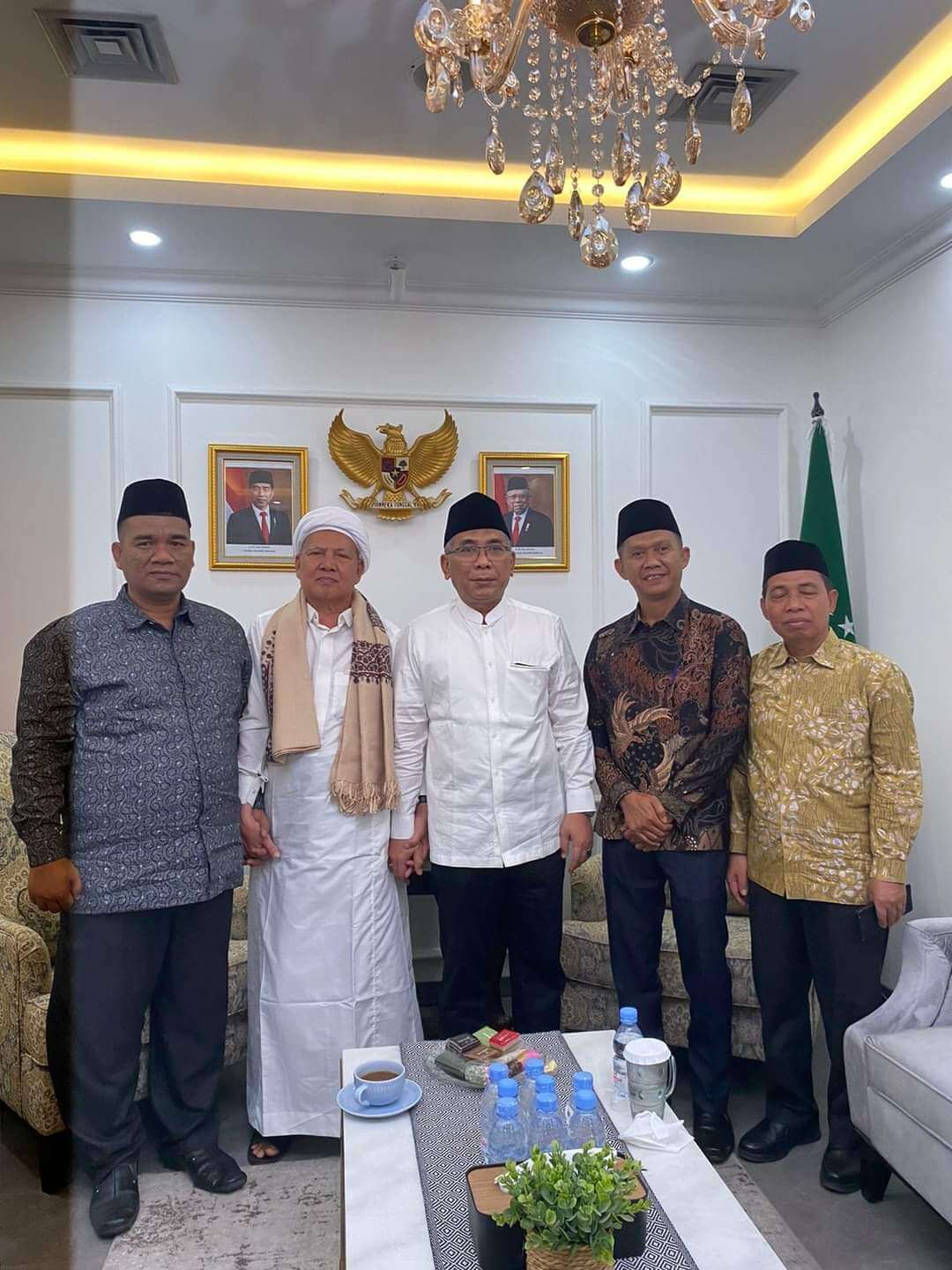 KH. Muflikhul Hasan Bersama Tim Formatur PWNU Sumsel Sowan Ke PBNU