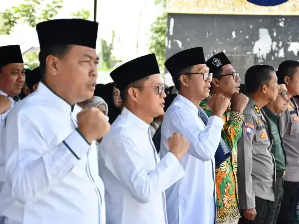 KH.Muflikhul Hasan Hadiri HSN di PP Sultan Mahmud Badaruddin Palembang.