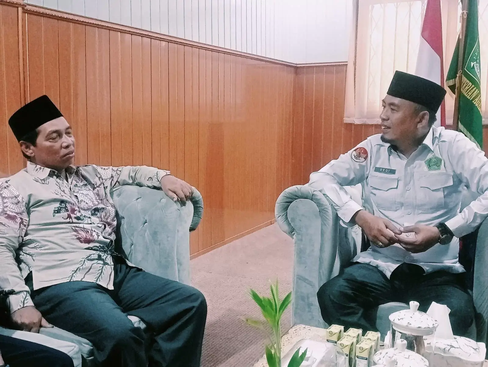 KH. Muhammad Jazuli menyampaikan bahwa silaturahim merupakan tradisi NU