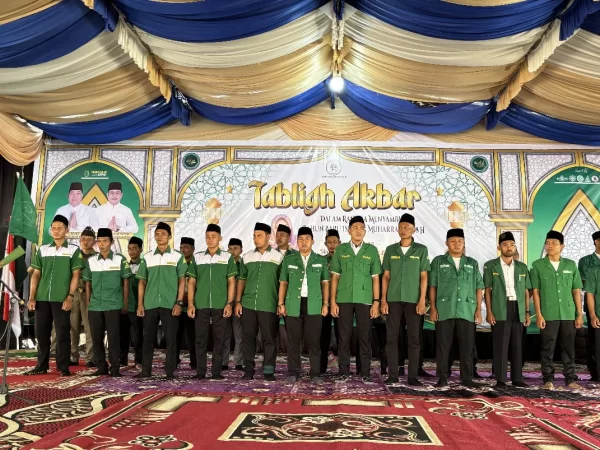 Perkuat Roda Organisasi, Ketua PC GP Ansor Muba Resmi Lantik PAC Bayung Lencir dan Tungkal Jaya