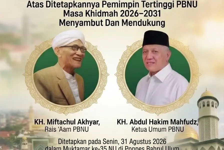 Ucapan Selamat PBNU 2026-2031-3