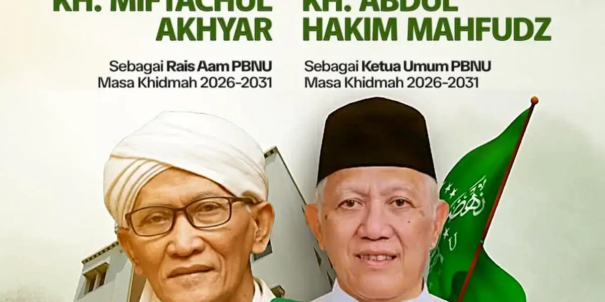 Ucapan Selamat PBNU 2026-2031-2