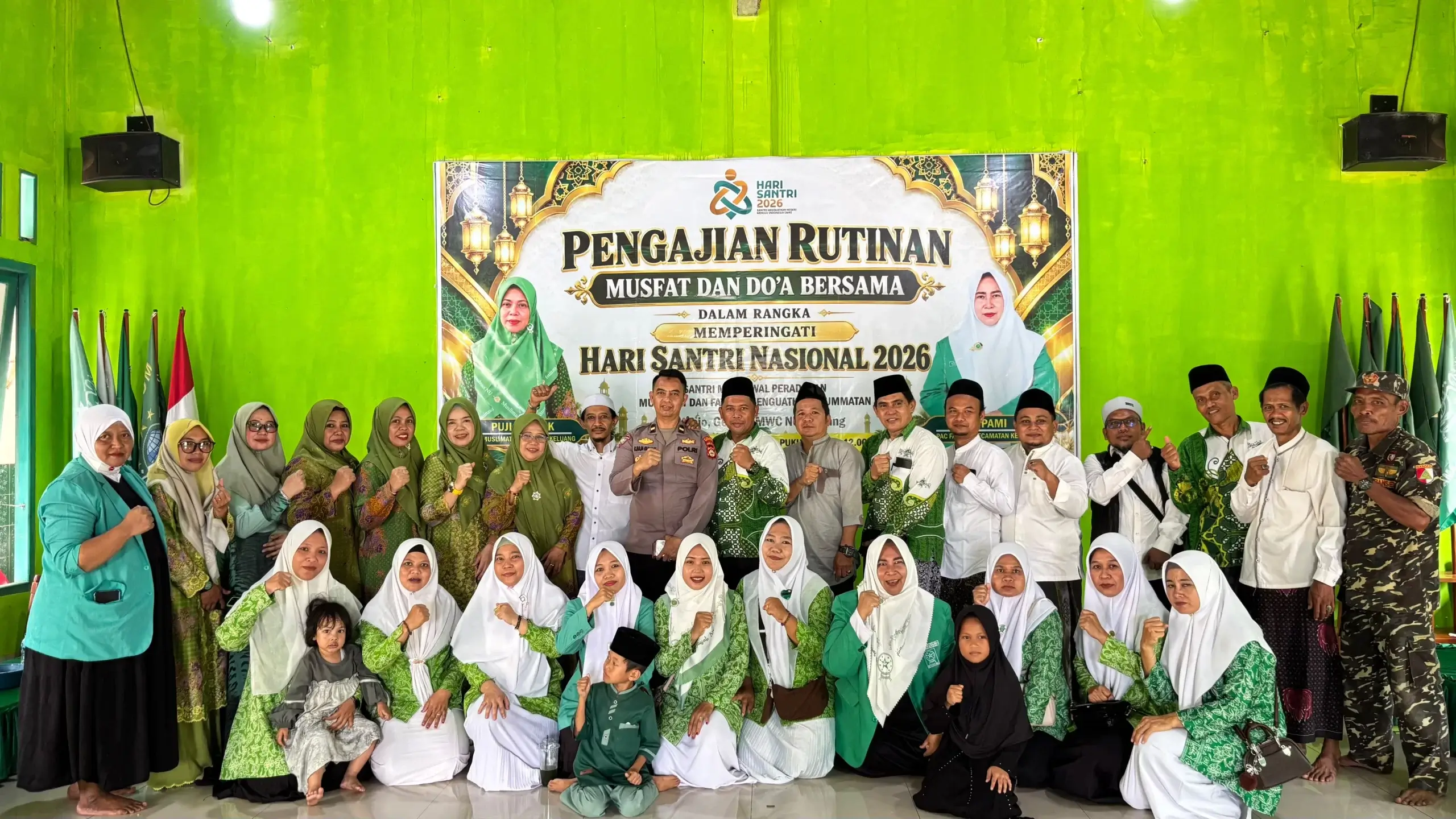 Semarak Hari Santri 2026: Kolaborasi Muslimat dan Fatayat NU Keluang Gelar Pengajian Rutin serta Doa Bersama Semarak Hari Santri 2026: Kolaborasi Muslimat dan Fatayat NU Keluang Gelar Pengajian Rutin serta Doa Bersama